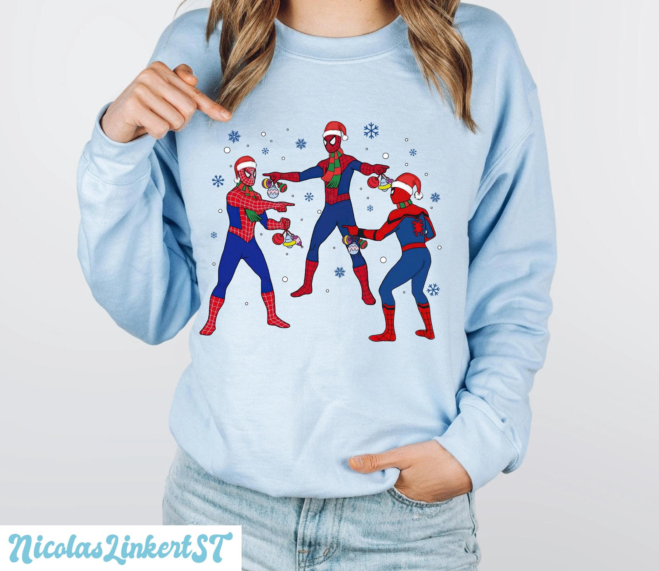 Discover Spiderman Christmas Sweatshirt, Avengers Christmas hoodie