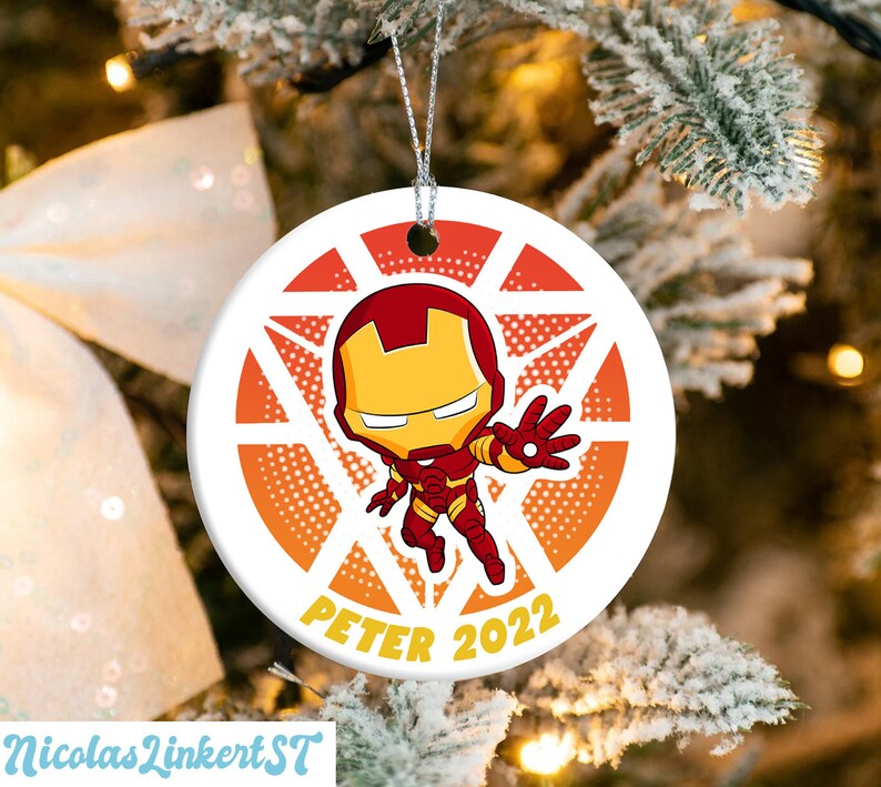 tony stark ornament