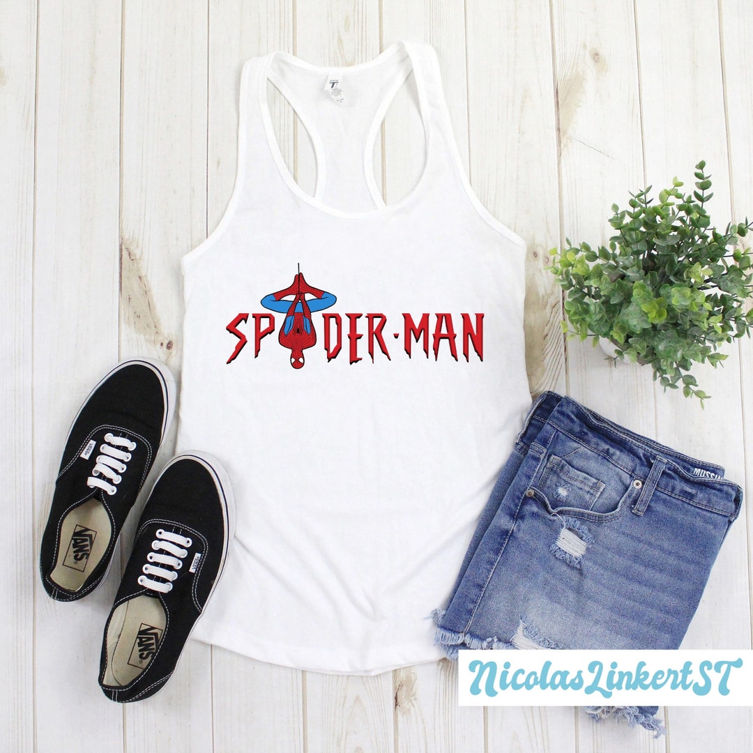 Spiderman Tank Top Peter Parker Tanks No Way Home Shirt Etsy