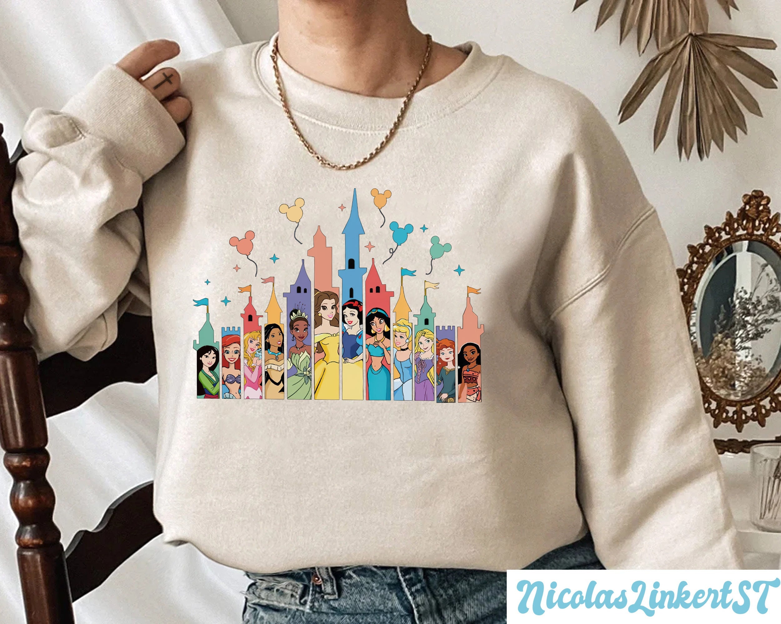 Disney top princess sweater