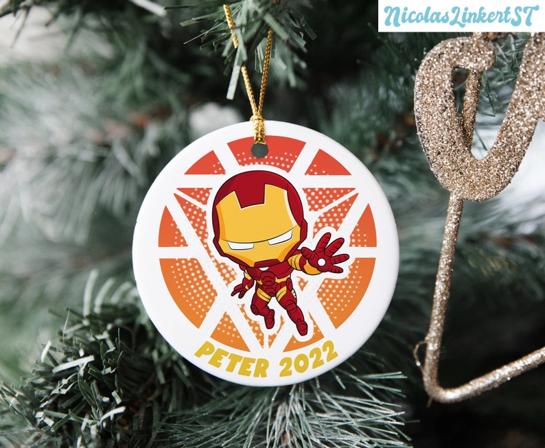 tony stark ornament