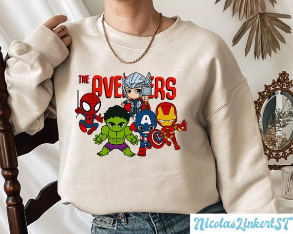 Avengers top friends hoodie