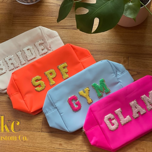 Extra Large Nylon Bag With Patches Personalized Bag Travel Etsy