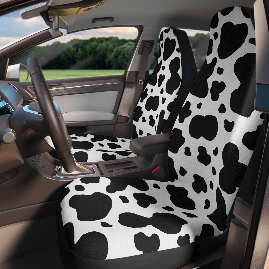 Cow Print Seat Covers