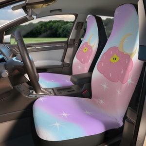 Verträumte Autositzbezüge mit Stern