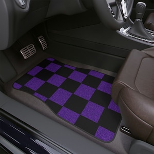 Car mats purple deals