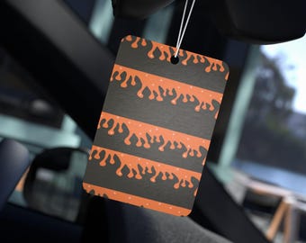 Ambientador para coche con aroma a naranja