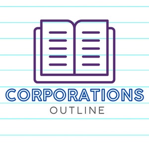 Florida Bar Examination Corporations Outline