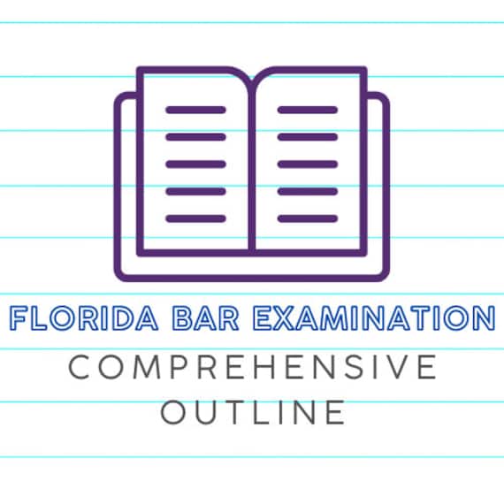Florida Bar Examination All Essay Subject Outline Etsy