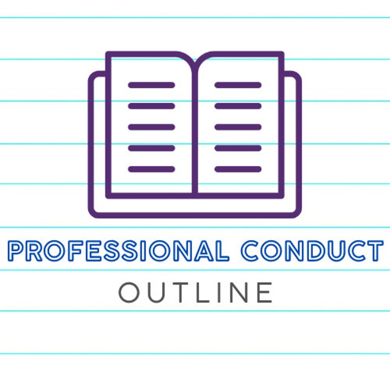 Florida Bar Examination Rules of Professional Conduct professional Responsibility & Ethics Etsy