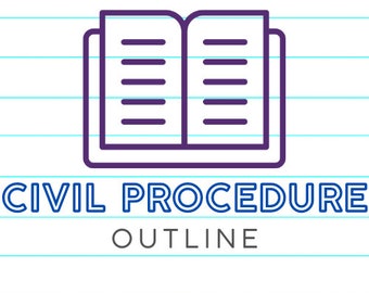 Esquema del examen de abogacía de Florida sobre procedimiento civil