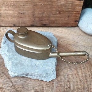 Vintage oiler, brass oil can