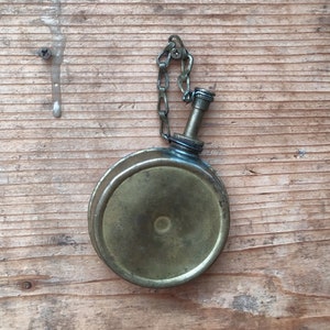 Vintage Brass Oiler, Small Brass Oil Can