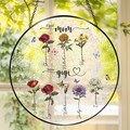 Personalized Grandma's Garden Suncatcher, First Mom Now Gigi Suncatcher, Gigi's Garden Stained Glass Suncatcher, Gigi Suncatcher, Gigi Gift product logo