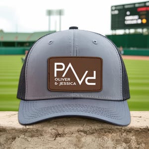 Custom Hat For Dad, Hat For Dad With Kids Name, Fathers Day Gifts For Papa, Fathers Day Hat, Gift For Dad From Daughter, Dad Trucker Hat