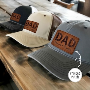Custom Fathers Day Hat Gift for Dad, Dad of Girl Hat, Gifts for Husband