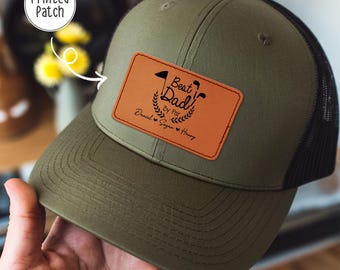 Custom Dad Hat Father's Day Gifts, Best Dad By Par Hat, Gift For Husband