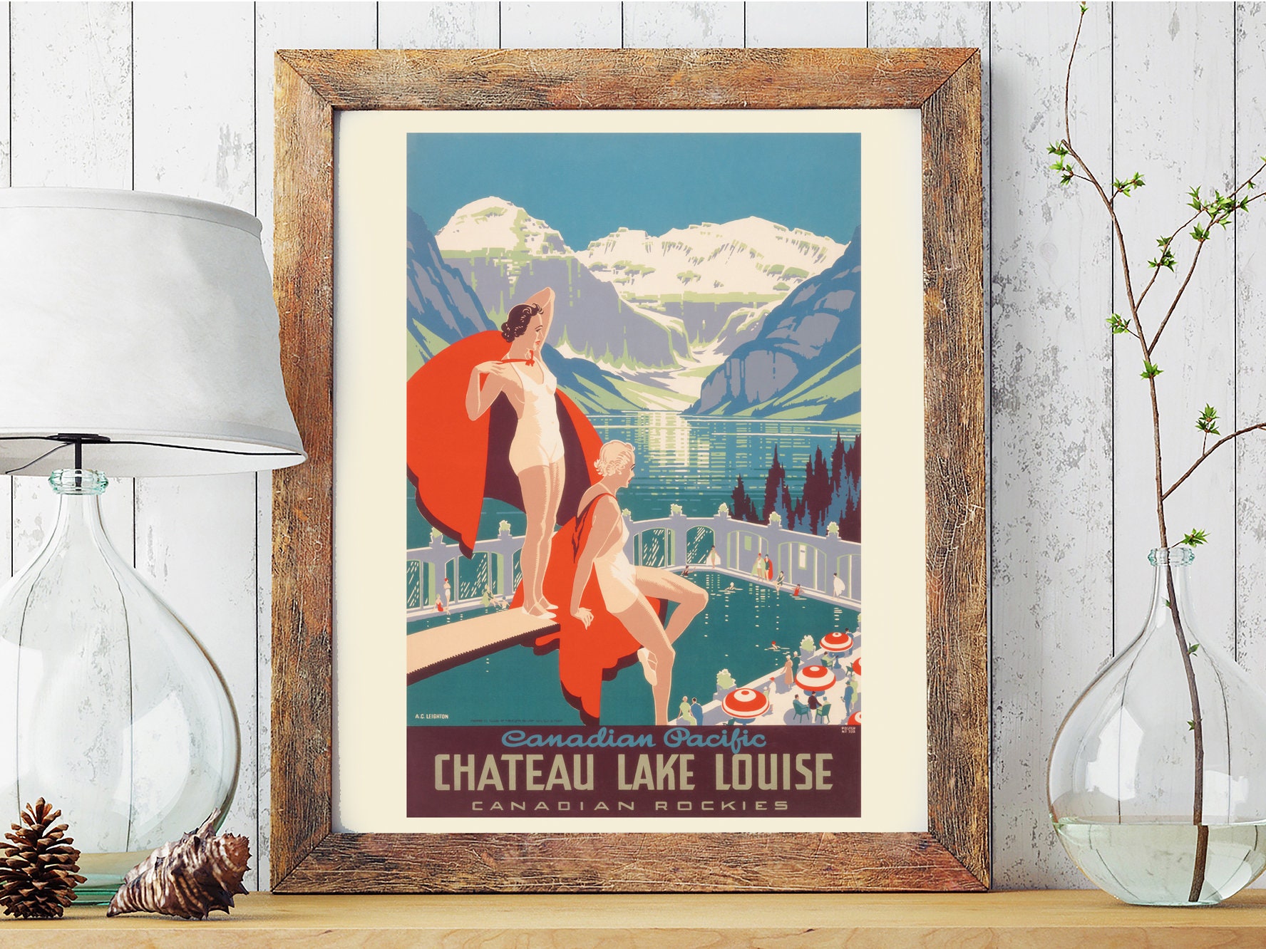 絵画 Canada Lake Louise Lake Louise, Alberta, Canada - Ascot Studios