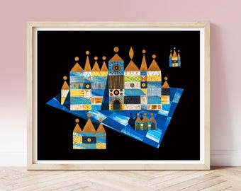 メアリー・ブレア「イッツ・ア・スモールワールド」コンセプトアート