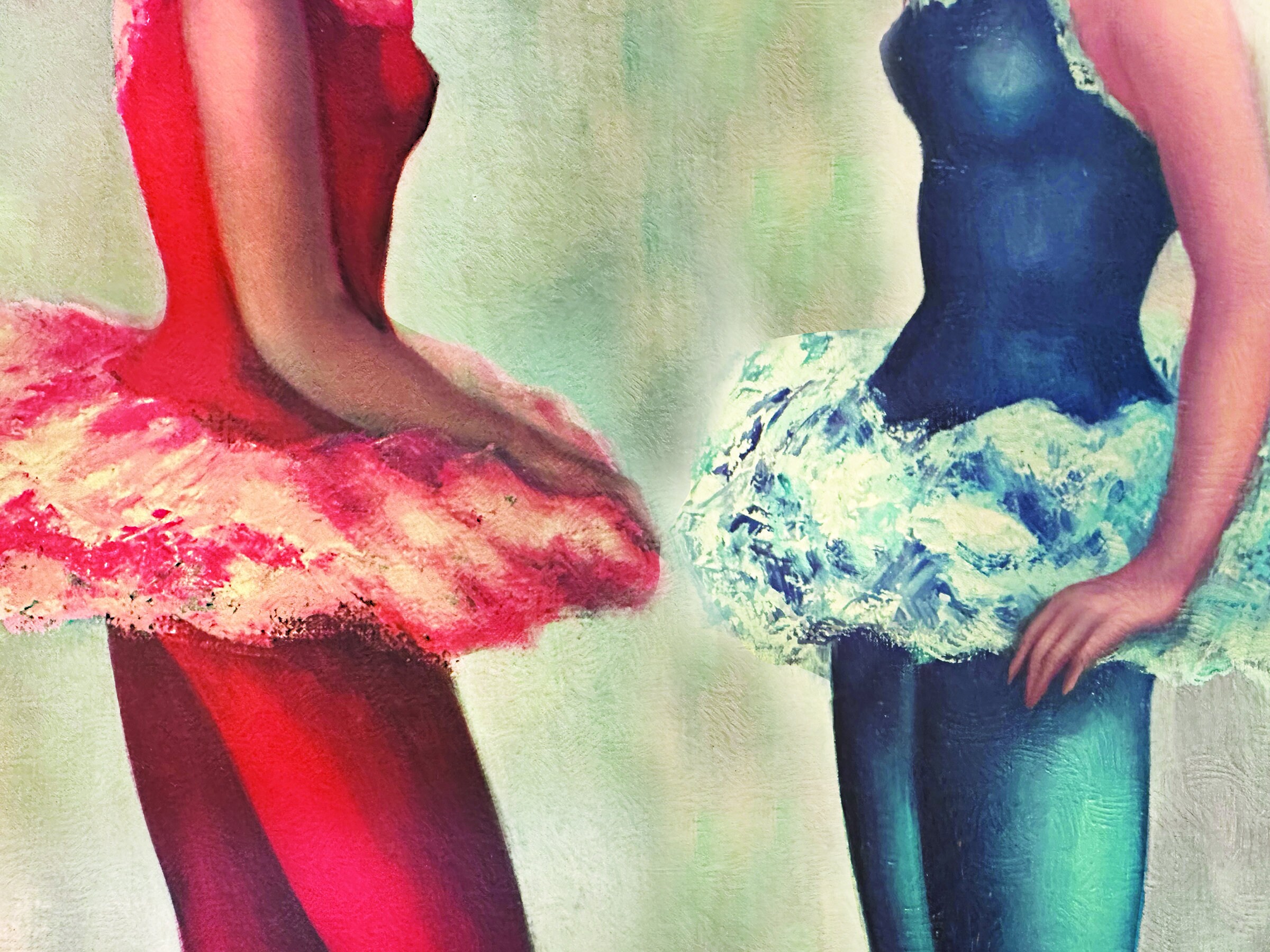 ヴィンテージ マイオ バレリーナ リトグラフ ポスター、ハーレクイン