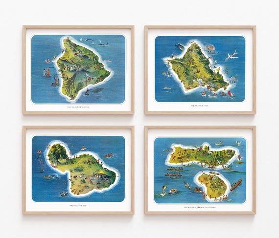 ユナイテッドエアライン メネフネ Hawaii ハワイ 地図 ビンテージ 特大 ユナイテッドエアライン メネフネ Hawaii ハワイ 地図 ビンテージ 特大