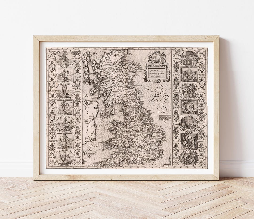 スコットランド 古地図 金色フレーム スコットランド 古地図 金色フレーム 歴史の変遷を感じられる