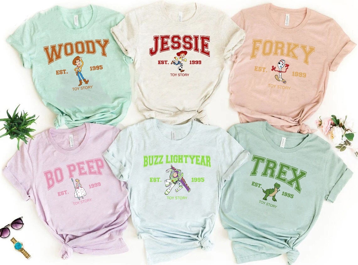 Discover Disney Toy Story Shirts, Toy Story Friends Shirt, Toy Story Matching Shirt