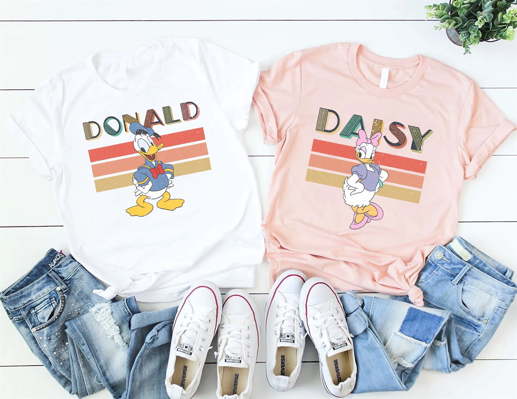 Discover Donald Daisy Shirt, Disney Character Shirt, Disney Family Shirt, Disney Couple Family Tshirt