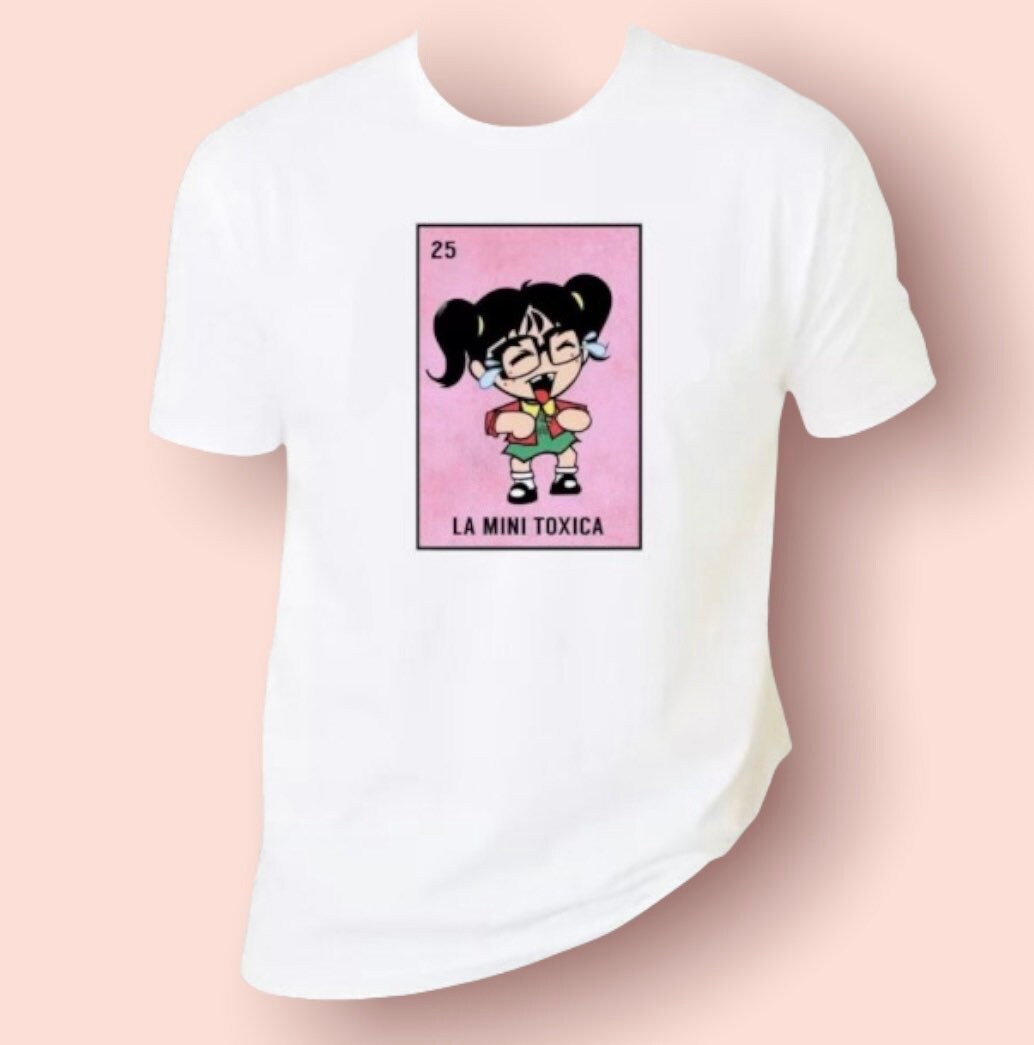 La Mini Toxica Loteria Mexican Bingo Card Unisex T-shirt - Etsy