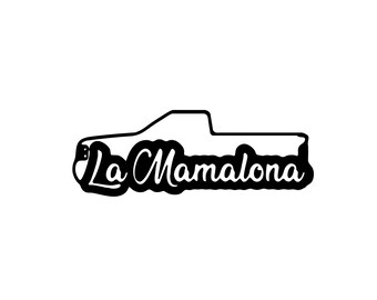 La Mamalona Decal Guatemala Flag Car Wndow Laptop Vnyl Stcker