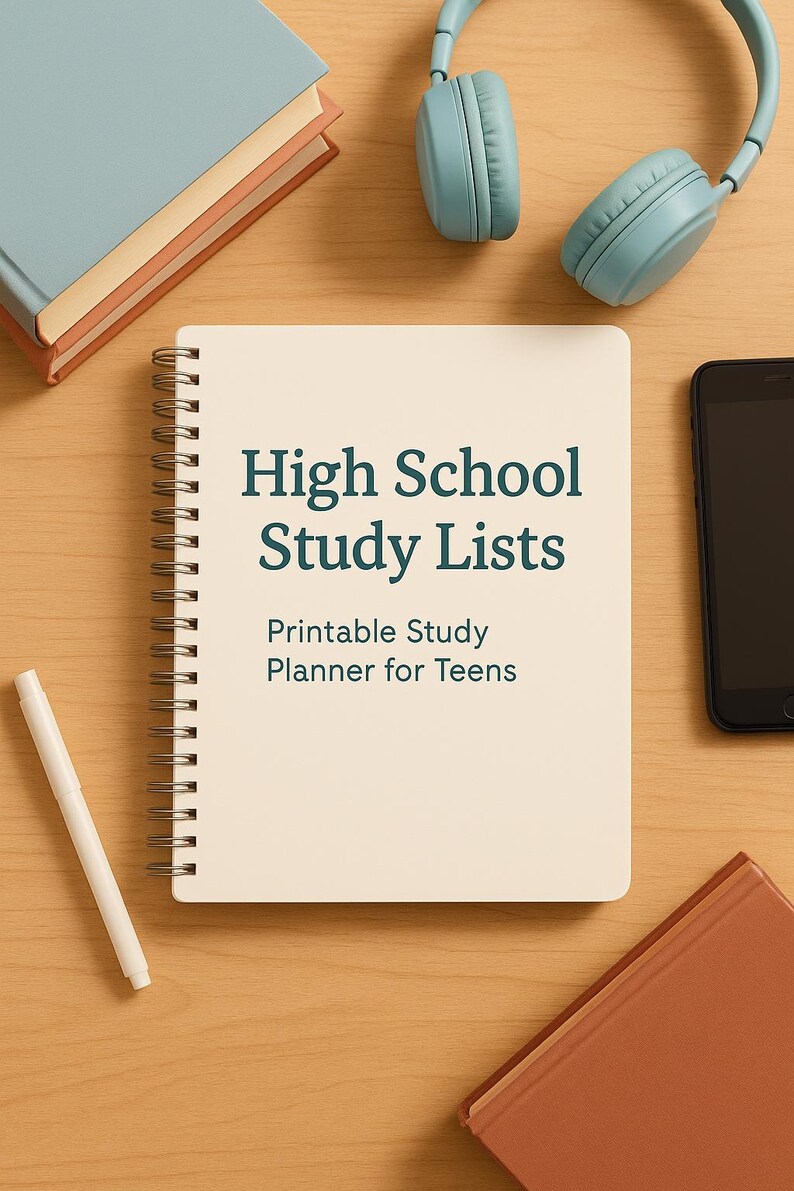 Course Study List High School Study Lists Printable | Liste per Studiare Al Liceo PDF ...