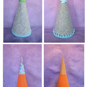 Felt Schultüte: 24" DIY School Cone, First Day of School Gift image 8