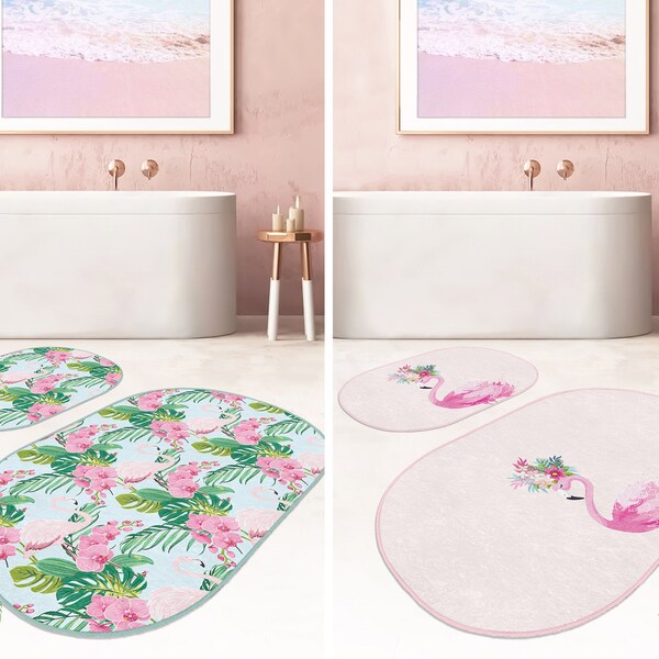Flamingo Bathroom Etsy