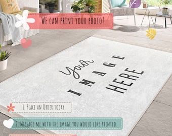 Personal Touch Rug|Present Signature Gift Rug|Customized Print Rug|Individual Floor Art|Trending Washable Mat|Bespoke Text Fringed Runner