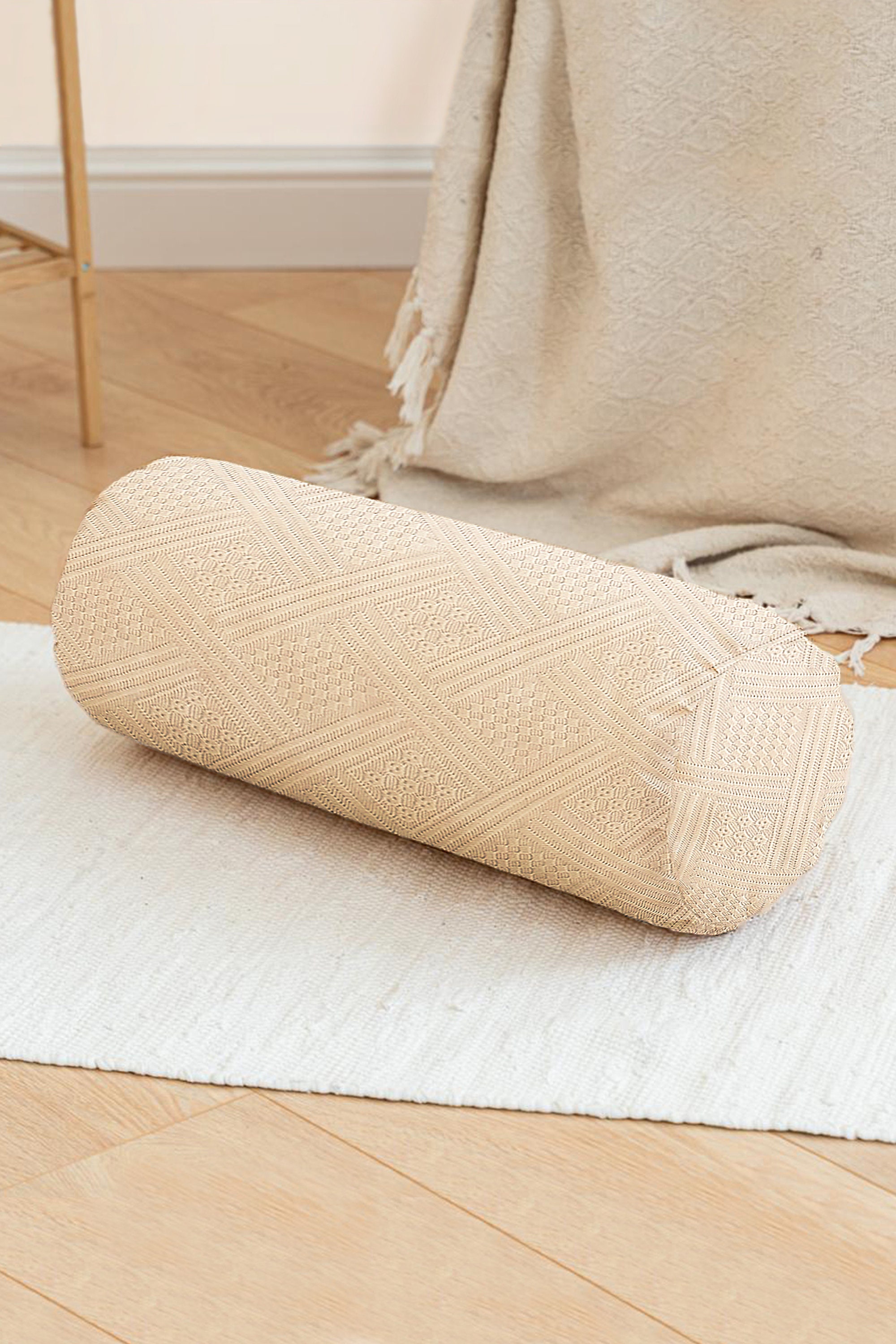 Cuscino di sostegno/Cuscino cilindrico/%100 Cuscino pouf in cotone