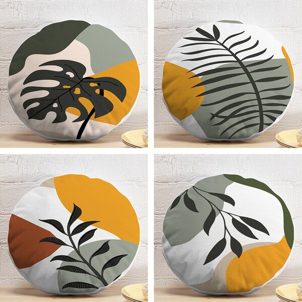 Round Pillow Etsy