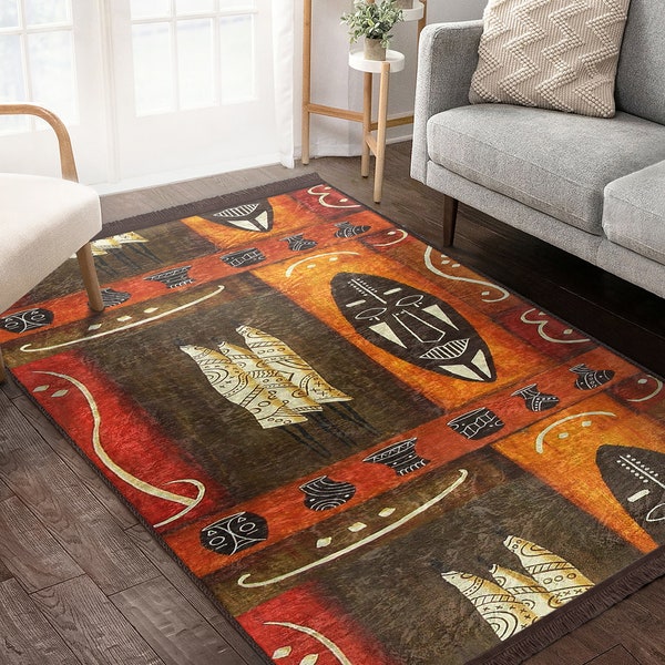 Afrocentric Rug Afrocentric Art - Etsy