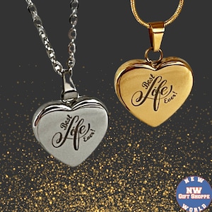 JW Necklace - Personalizable with Gift Box | Best Life Ever Pioneer Gift for Brothers, Sisters Baptism Ce