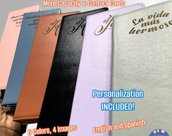 Personalized Vegan Leather JW Tract Holder: Ministry Organizer
