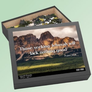 Mountain Scene Puzzle: JW Gifts Family Fun (500 Piece)