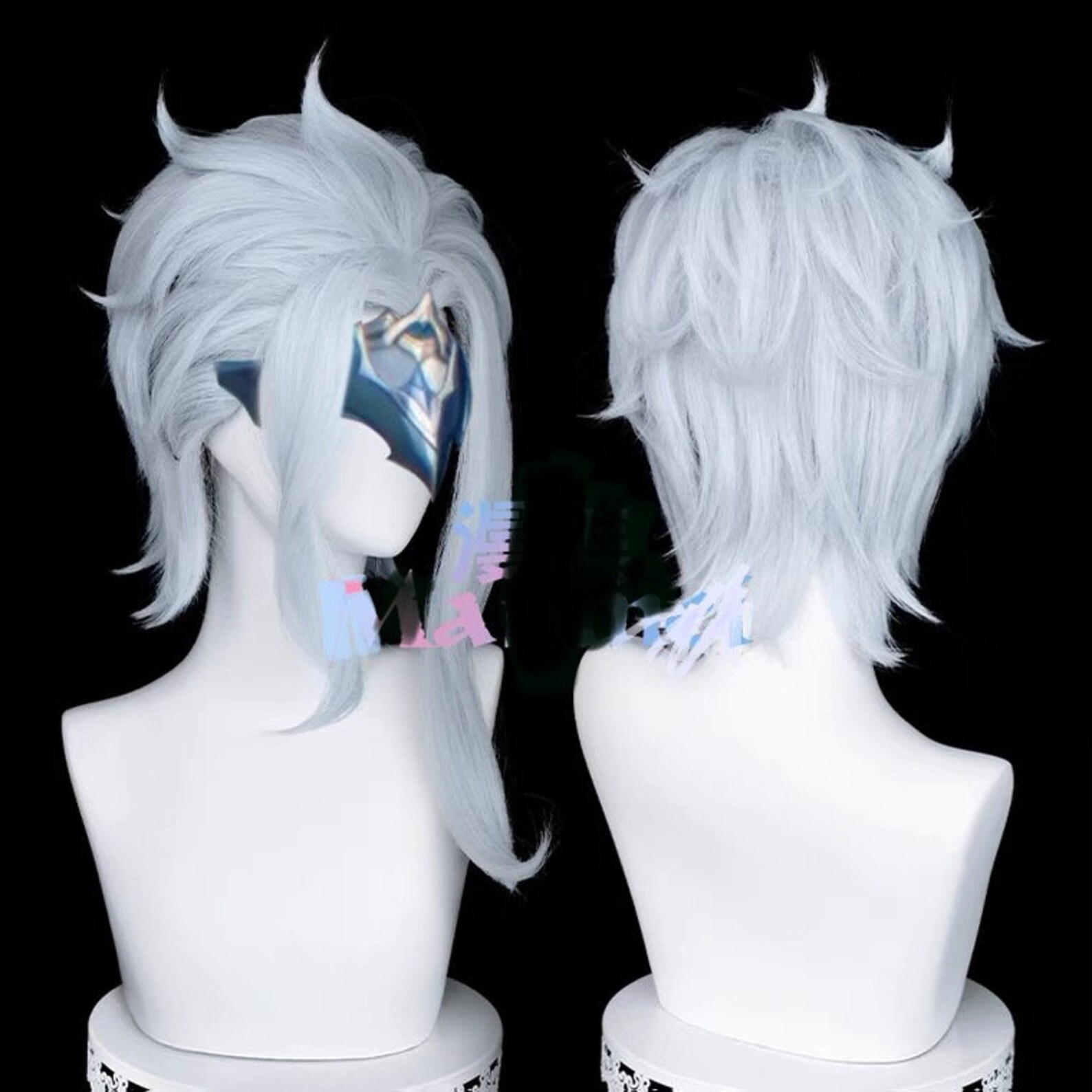 Genshin Impact Wig Doctor Dottore Wig Cosplay Etsy Australia
