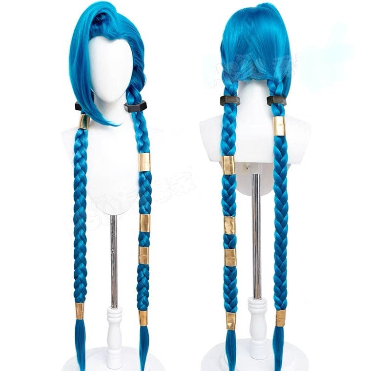League of legends cosplay Jinx wig