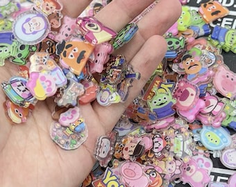Toy story Acrylics size 2cm, random 50pcs,DIY craft supply