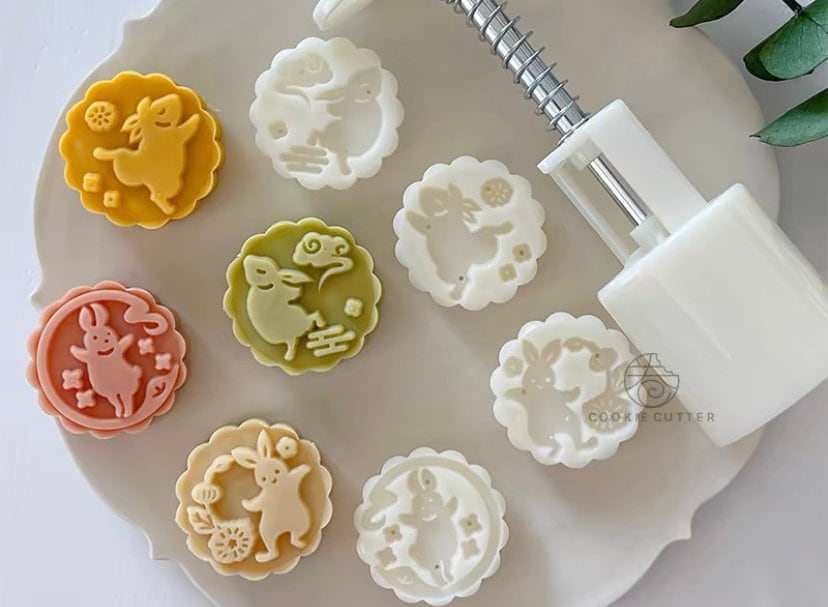 Rabbit Mooncake Mold