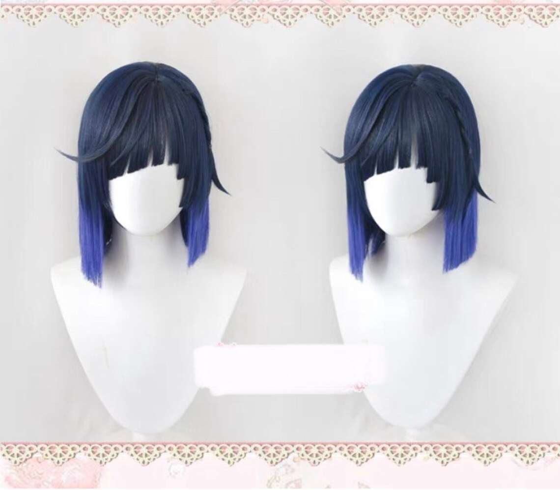 Genshin Impact Yelan Wig Cosplay Costume Etsy Ireland