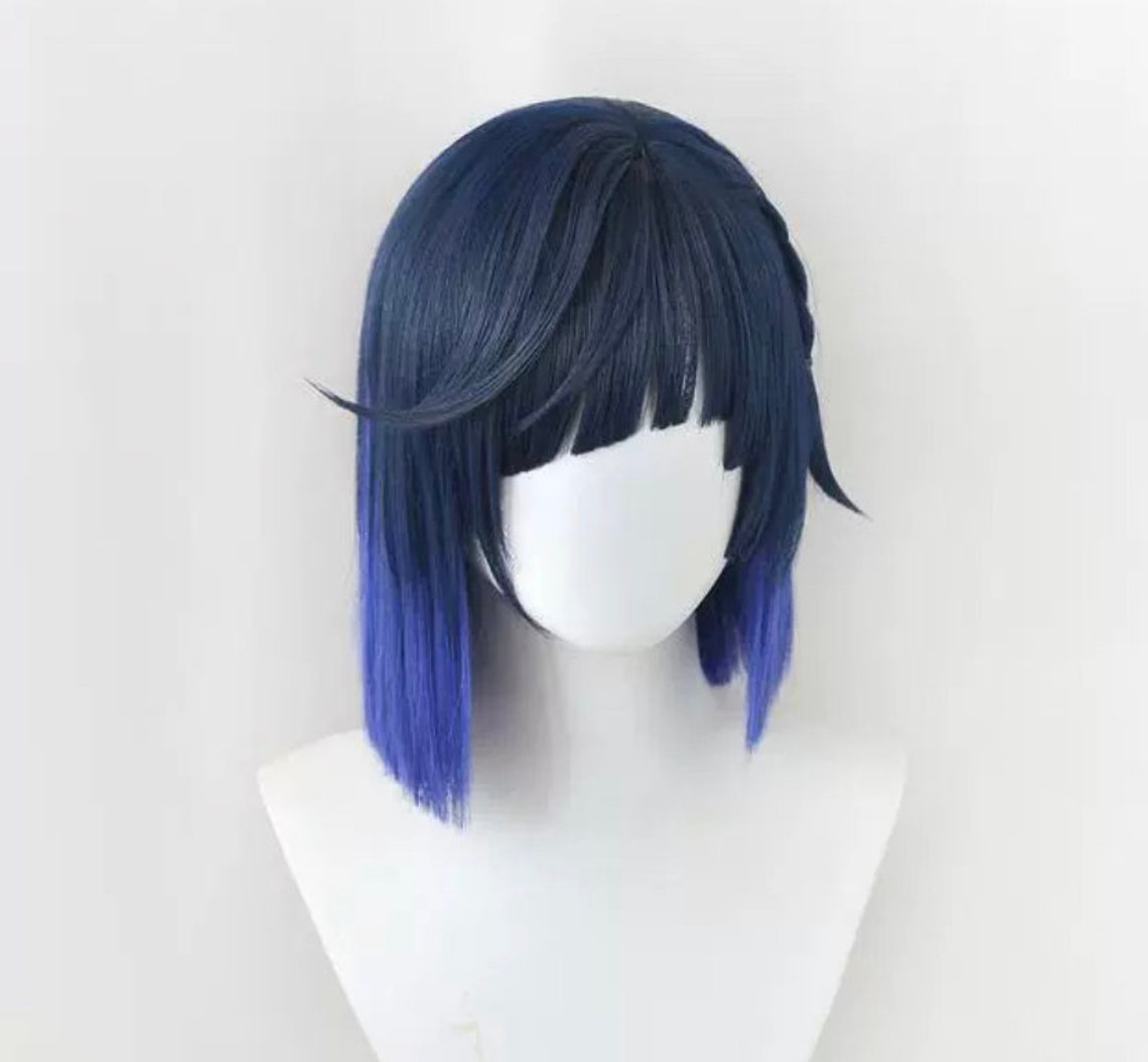 Genshin Impact Yelan Wig Cosplay Costume Etsy Ireland