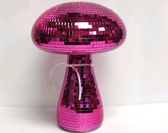 Grand champignon disco rose fuchsia