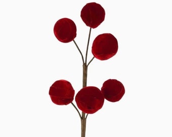 Red Velvet Ball Pick