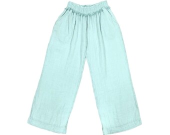 Simply Southern Sea Foam Gauze Pants