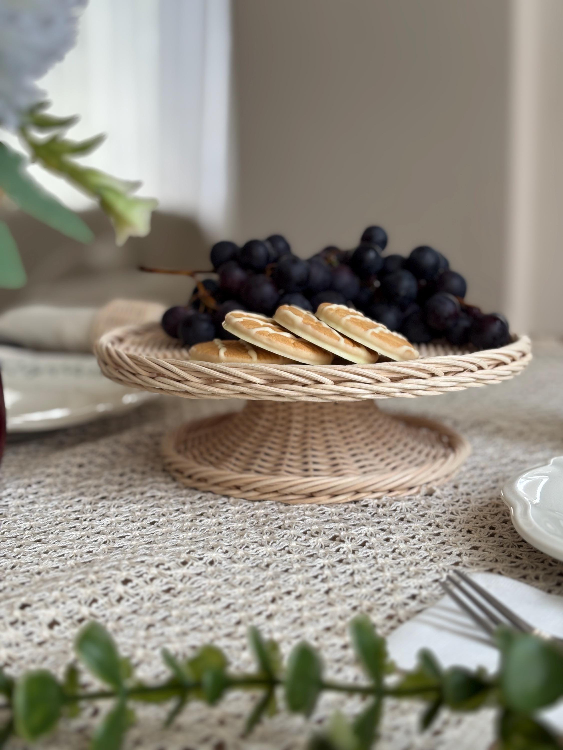 Vassoio In Bambù Rettangolare Con Manici - 30x20x4 Cm, Per Portata, Colazione, O Decorazione, Naturale - Foto 10